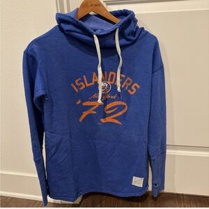 The Original Retro Brand New York Islanders NHL ‘72 Blue Sweater with drawstring